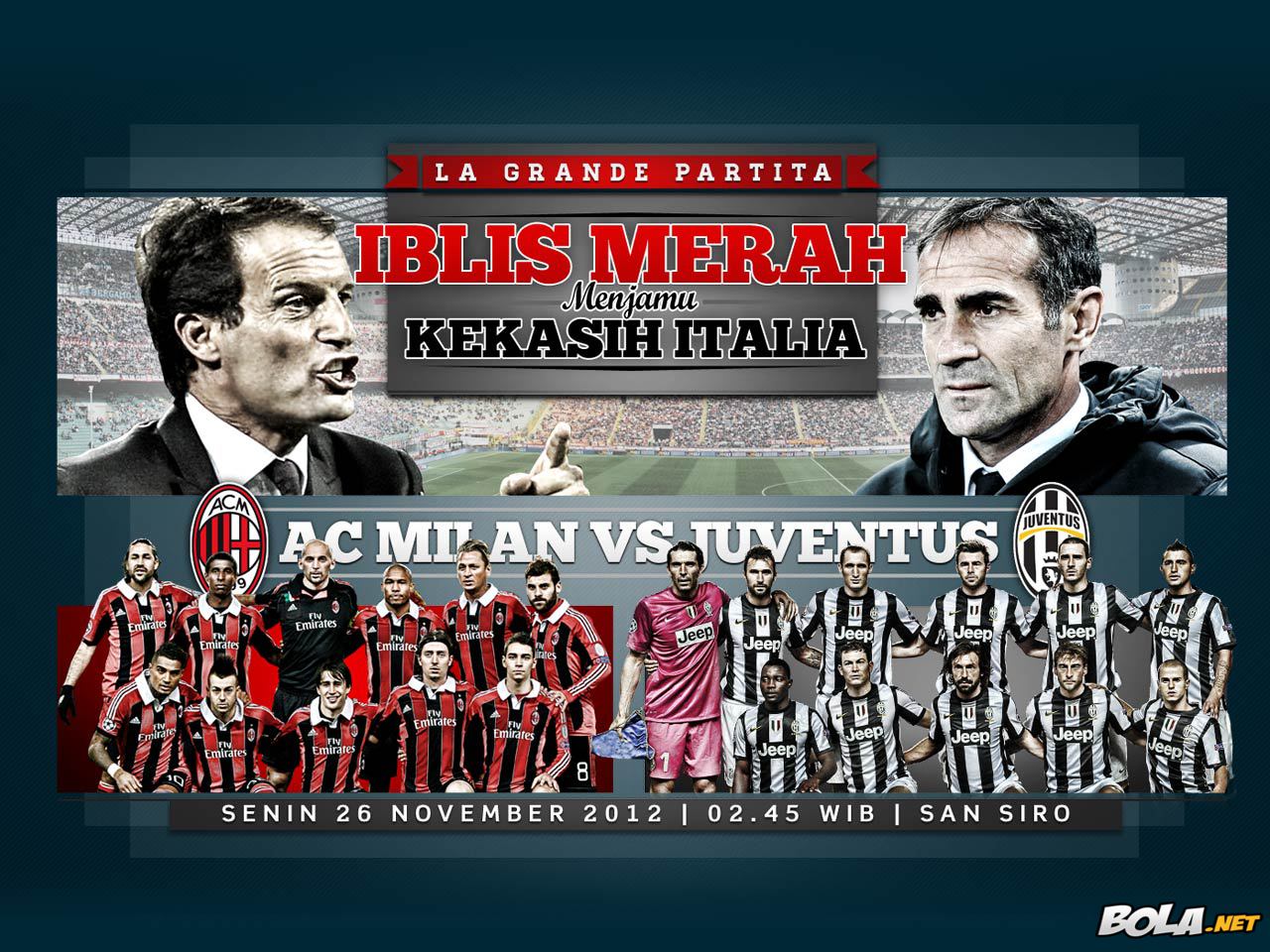 Prediksi Skor AC Milan vs Juventus