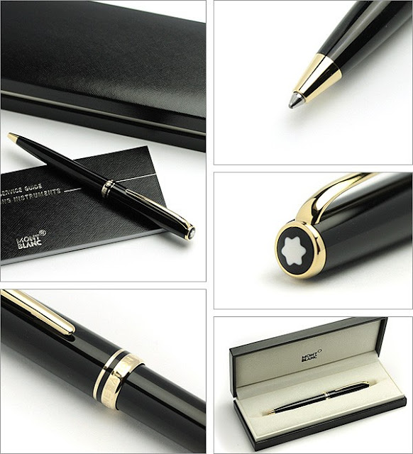 Mont Blanc Ball Point Pen Generation Gold1