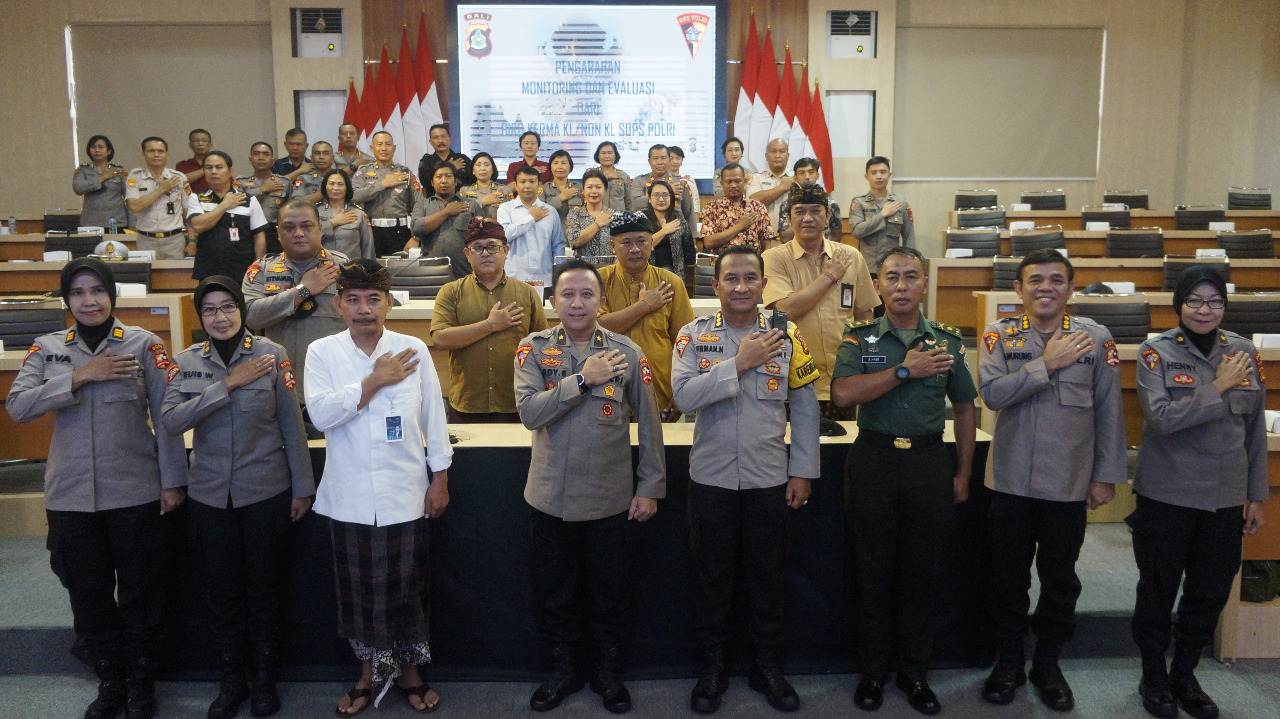  Asops Kapolri Monitoring Rencana Pengamanan KTT G20 Di Polda Bali.