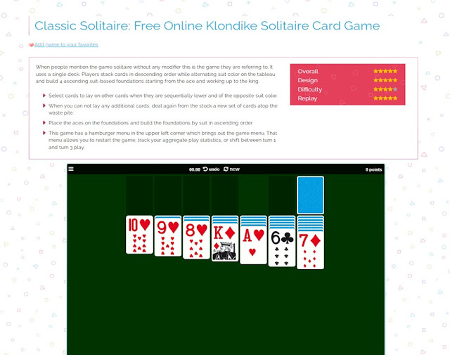 game classic solitaire