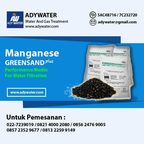 Jual Manganese Greensand, Jual Manganese Greensand Plus Murah