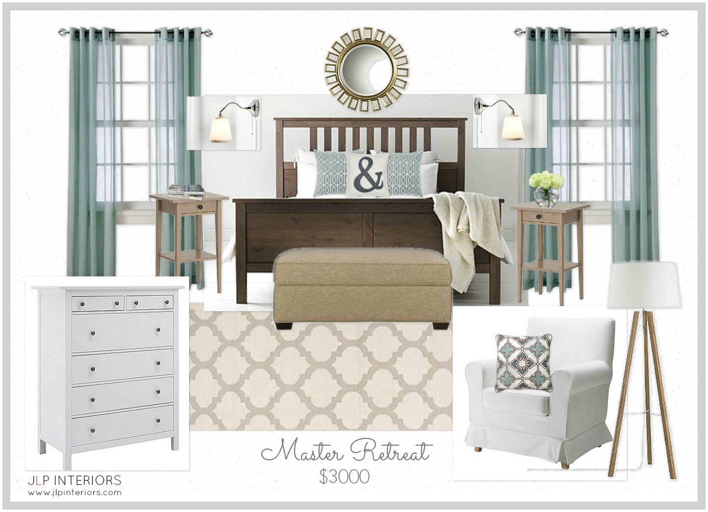 Home with Baxter: Mood Board Monday! (Master Bedroom Retreat)