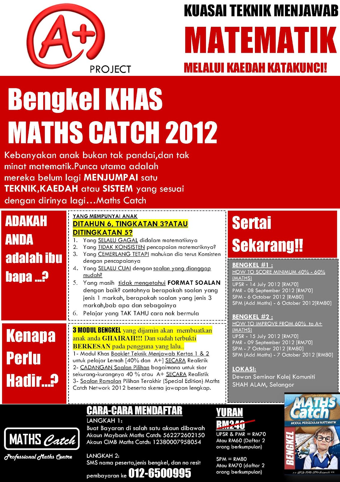 KERTAS SOALAN RAMALAN MATEMATIK: KENA TEPAT- Maths UPSR 2012?