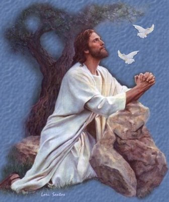 Resultado de imagen de Imagenes catolicasde Jesus orando al Padre