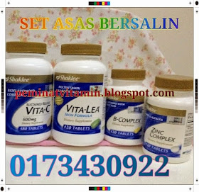 set asas berpantang shaklee