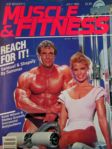 Old School Muscle and Fitness Magazine Covers in 1970s 