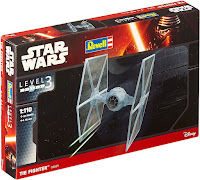 Revell 1/110 TIE Fighter (03605) English Color Guide & Paint Conversion Chart 