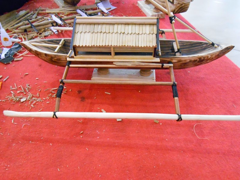 Workshop Pembuatan Miniatur  Perahu  Kayu Shinda Wafu