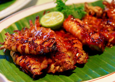 Resep Cumi Isi Bakar Bumbu Hoisin