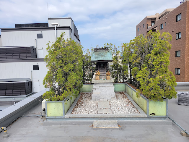 京都市下京区マンション屋上防水工事前の花壇伐根