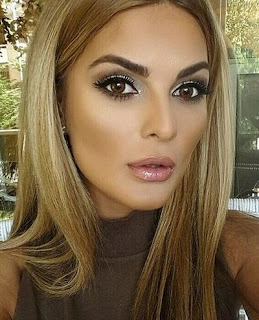 maquillage makeup blond brown