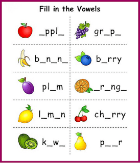 ukg english worksheets