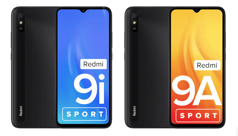 Xiaomi Redmi 9i Sport, 9A Sport with P2i coating and Redmi 9 Activ with more RAM now official