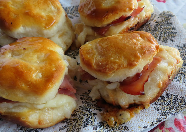 Honey Ham Biscuit Sliders