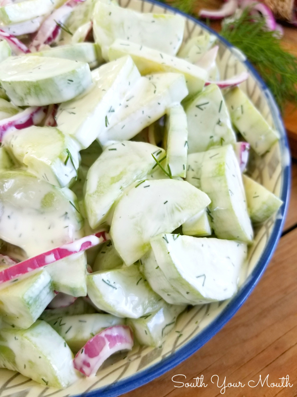 The Best Cucumber Salad - the perfect refreshing summer salad!