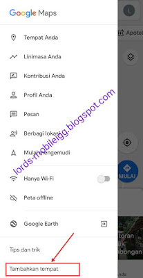 Cara mendaftarkan lokasi dan alamat di Google Maps