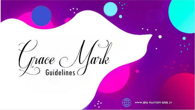 Grace Marks SSLC/Higher Secondary Examination-Guidelines
