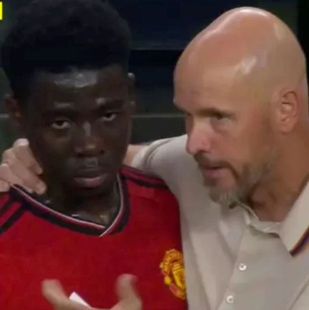 Erik ten Hag hauled Man Utd youngster out of match on 36 minutes to teach him a lesson