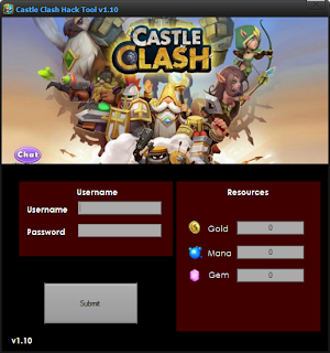 Castle Clash Hack Tool v1.10