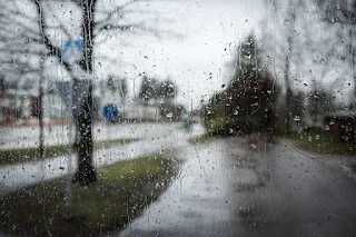 an image of a rainy day
