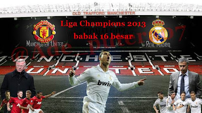 Jadwal Siaran Langsung (SCTV) Real Madrid vs Manchester United  "16 Besar" Liga Champions (Kamis, 14 Februari 2013)