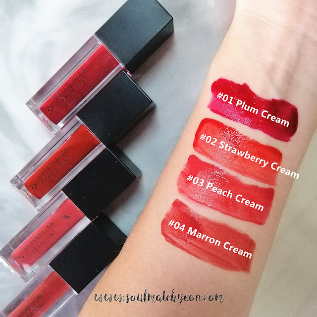 Review; Althea's Watercolor Cream Tint + Swatches
