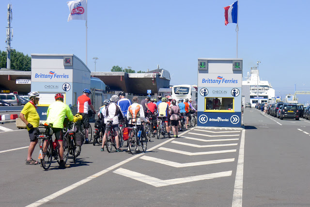 En vélo couché de Paris à la Normandie, Ouistreham