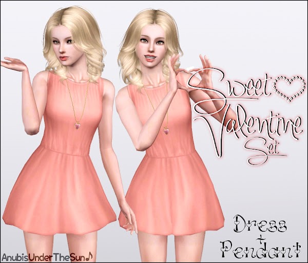 Sweet Valentine Set ~ Dress+Pendant Sweet Valentine Set ~ Dress+Pendant