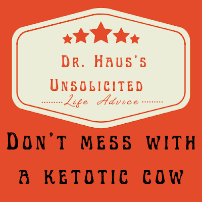 Dr. Haus Unsolicited Life Advice:  Don’t mess with a ketotic cow