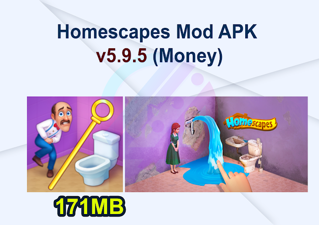 Homescapes Mod APK v5.9.5 (Money)