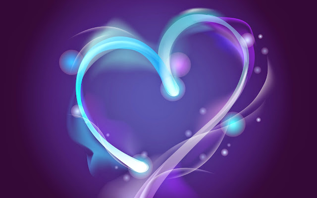 Heart 3D Black Digital Art Wallpaper