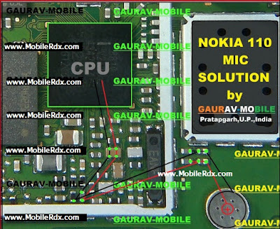 Nokia 110 111 Mic Ways Jumper Solution