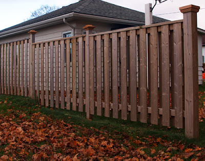 designs for wooden fences