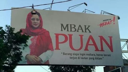 Baliho Puan Indikasi Hubungan PDIP dan Jokowi sedang Renggang