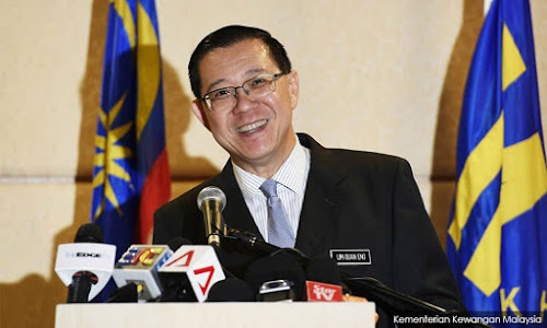 Kementerian Kewangan Lim Guan Eng mengumumkan kerajaan 