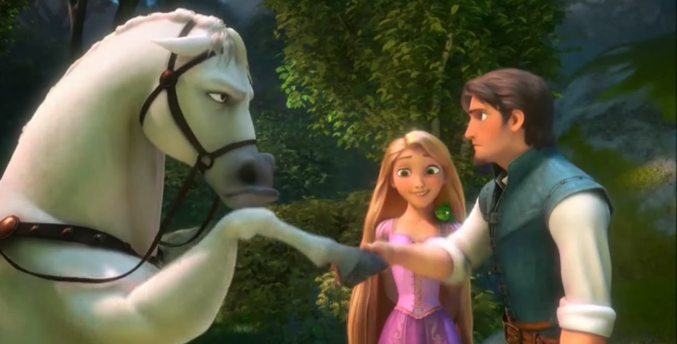 Funny scenes from Tangled movie