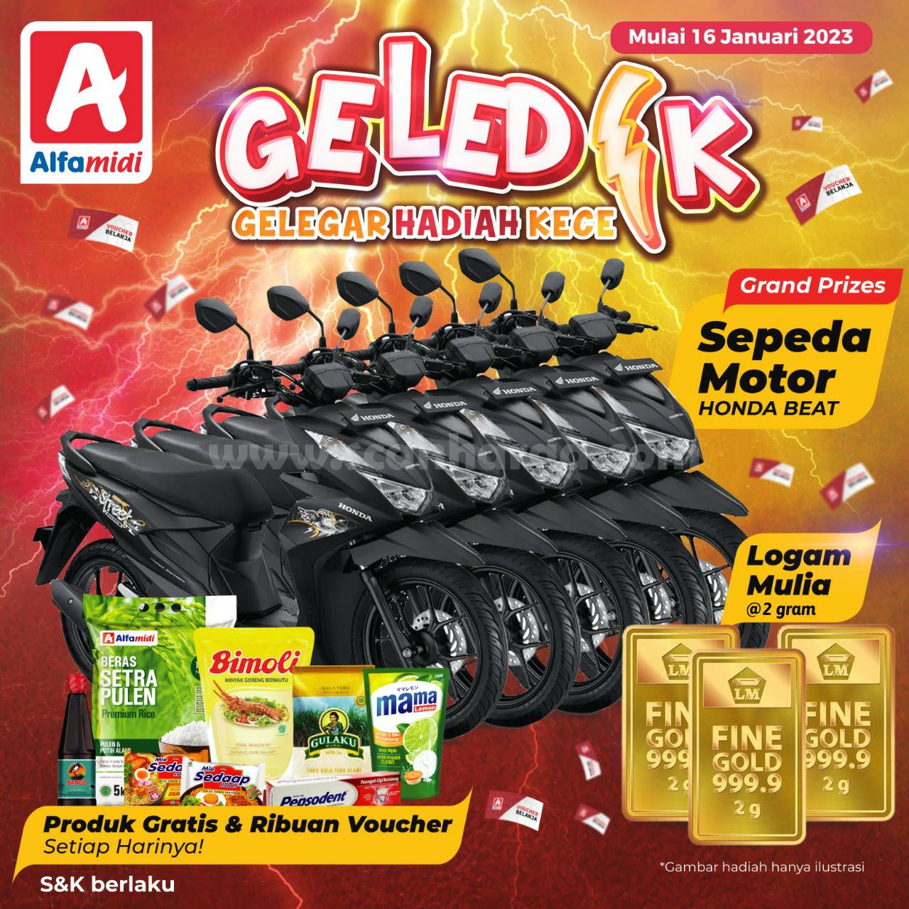 Promo ALFAMIDI GELEDEK – GELEGAR HADIAH KECE 2023