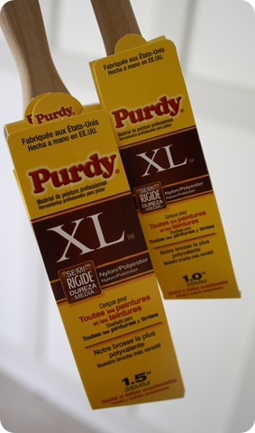 Purdy paint brushes