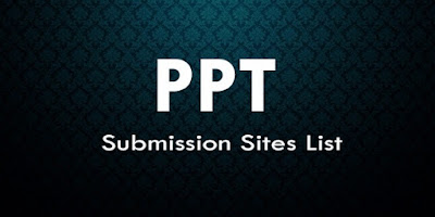 Instant Approval PPT Submission Sites list