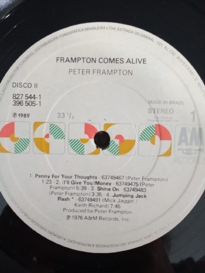 Peter Frampton, Frampton Comes Alive (Duplo)