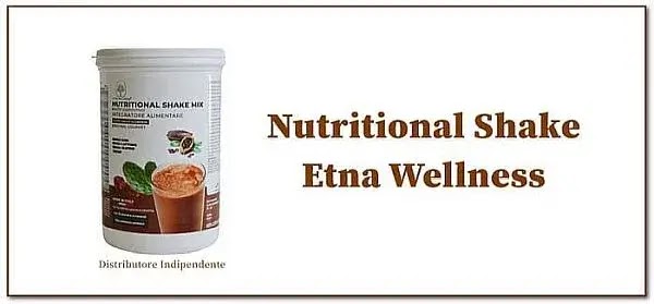 Nutritional Shake Etna Wellness Sostitutivo Pasto