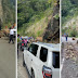 Derrumbe bloquea completamente el tránsito en carretera Jarabacoa-Constanza 