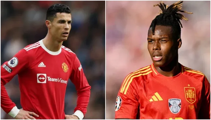 Nico Williams helps Rooney to remember youthful Cristiano Ronaldo