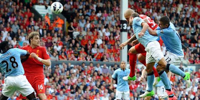 Hasil dan Video Liverpool VS Manchester City (2-2), 26 Agustus 2012