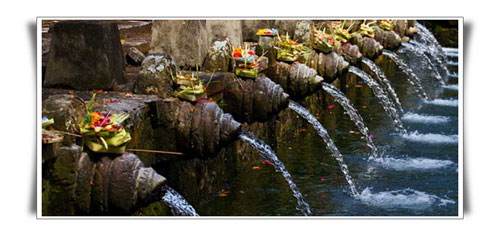 The Picture of Holy Water Srping of Tirta Empul - Bali Male Escort