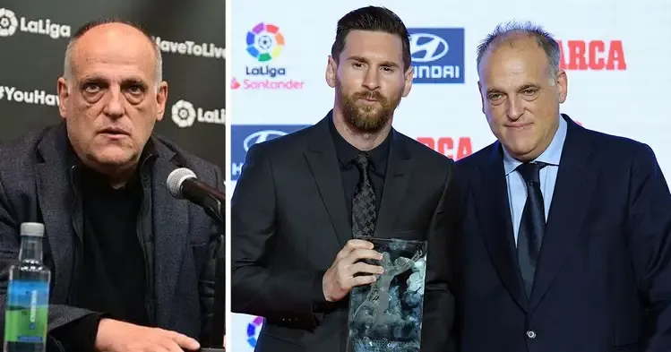 La Liga president Tebas: 'I hope Barca can register Messi. I am his fan'