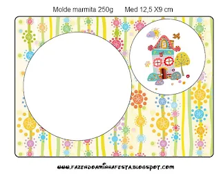 Dolls House Birthday Party Free Printable Labels.