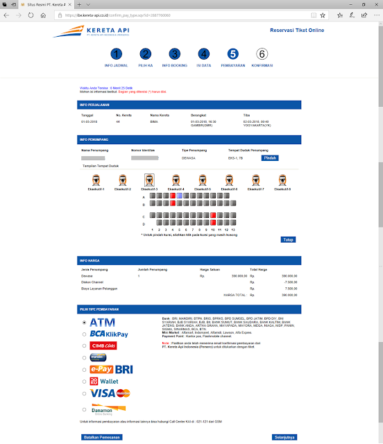  Cara  Pesan Tiket Kereta  Api Online di  Website PT KAI 