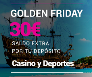 Goldenpark recarga 30€ Golden Friday 3-7-2020