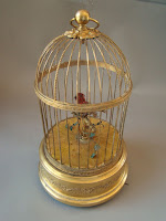 Mechanical Singing Bird Cage